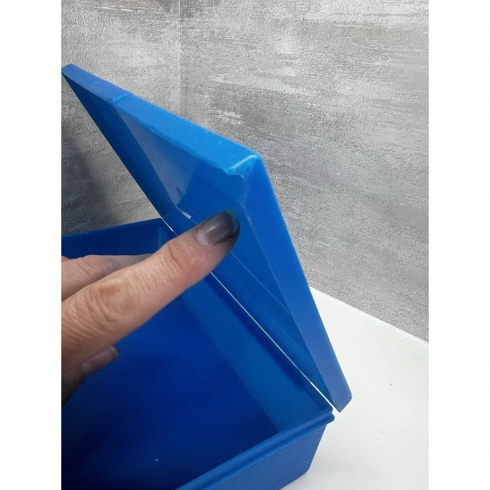 EMPIRE BEROL USA School Box Blue Pencil Case Holder